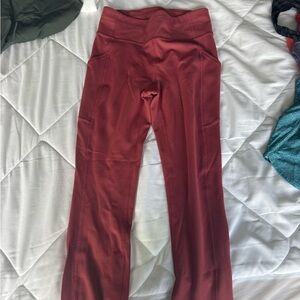 Lululemon red leggings